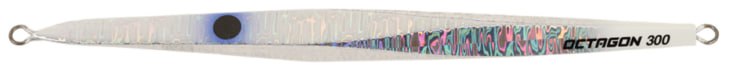Metal Jig Cb One Octagon 350 g col. Keimura Silver/Glow Tail