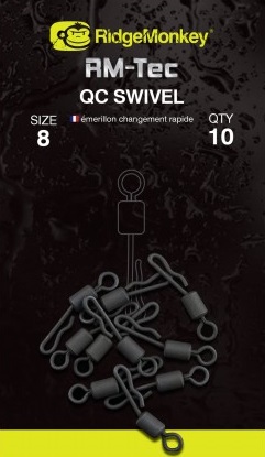Ridgemonkey RM-Tec Quick Change Swivel size 8