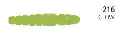 Shad Damiki Hameru Worm A Type 2” Col.D216 Glow Shad Damiki Hameru Worm A Type 2” Col.D216 Glow
