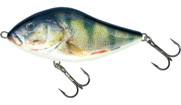 Jerkbait Luccio Salmo Slider 12 cm 70 g col. Real Perch