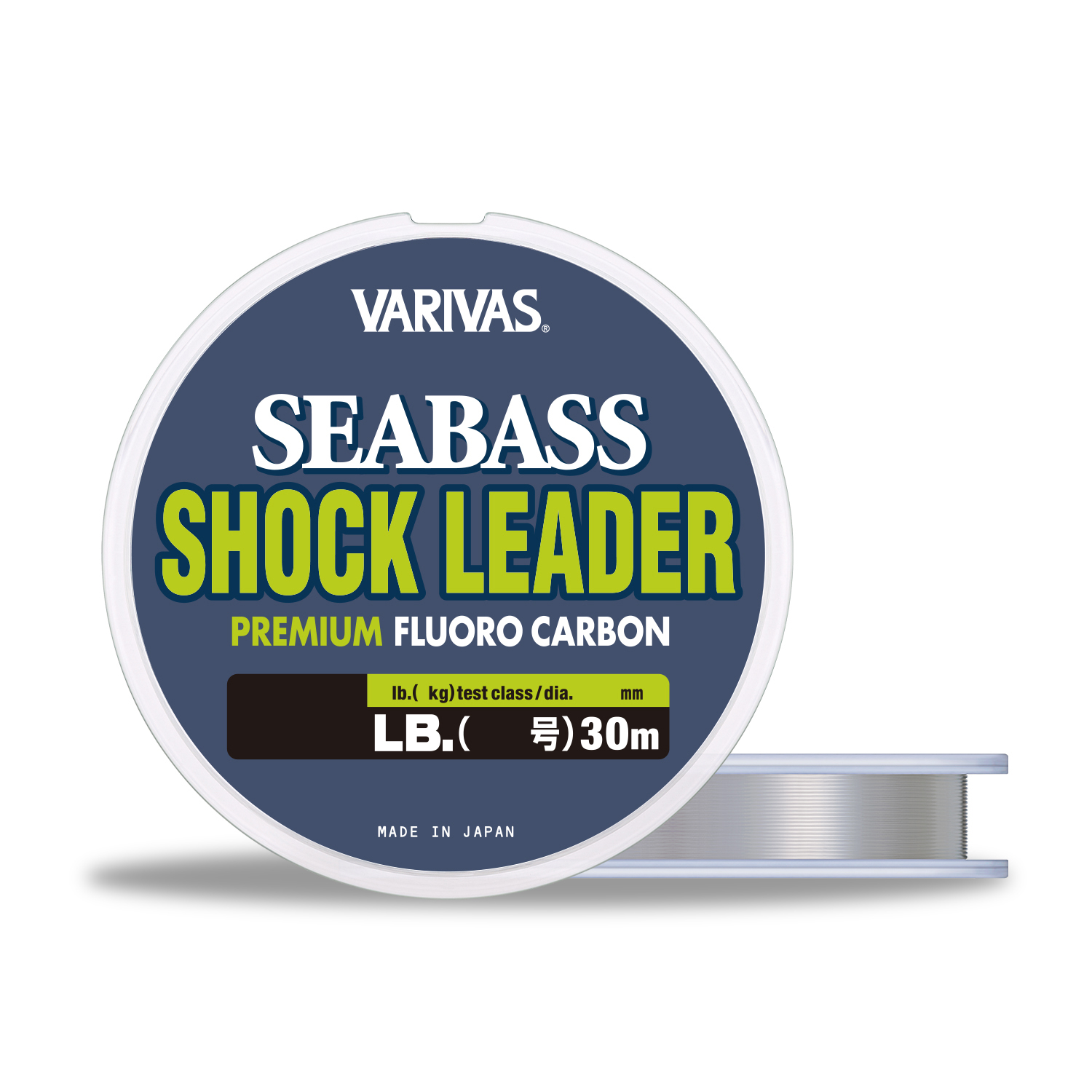 Filo Varivas Sea Bass Shock Leader Fluorocarbon 30mt 16lb 0.33mm