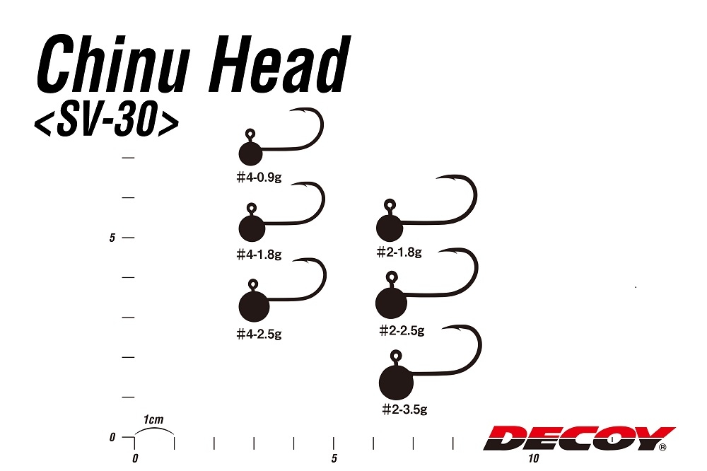 Jig Head Decoy SV-30 Chinu Head