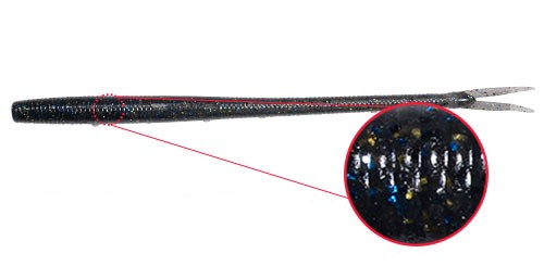 Worm Sunny Bros Dope Crawler 5,8” col. Natural Black