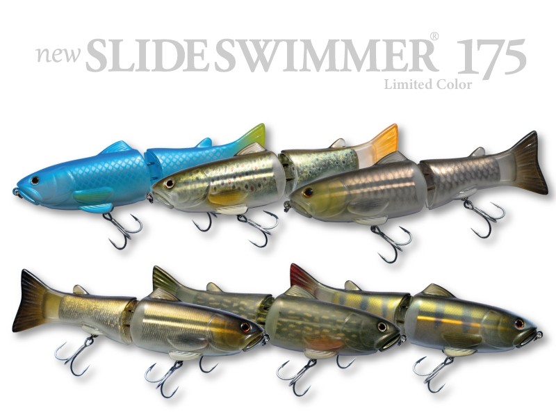 Glide Bait Deps New Slide Swimmer 175 SS Limited