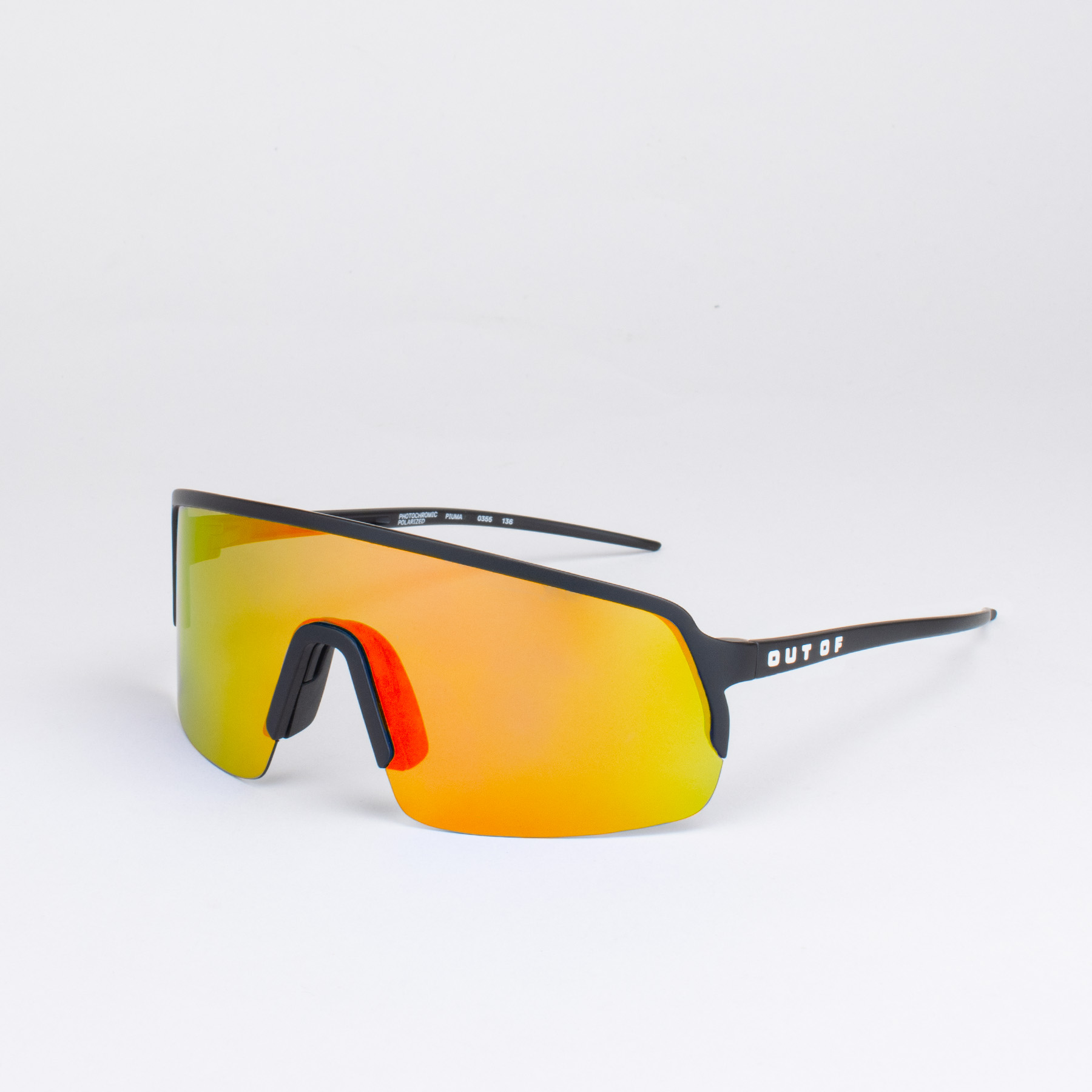 Occhiali Polarizzati Out Of Piuma Black/White