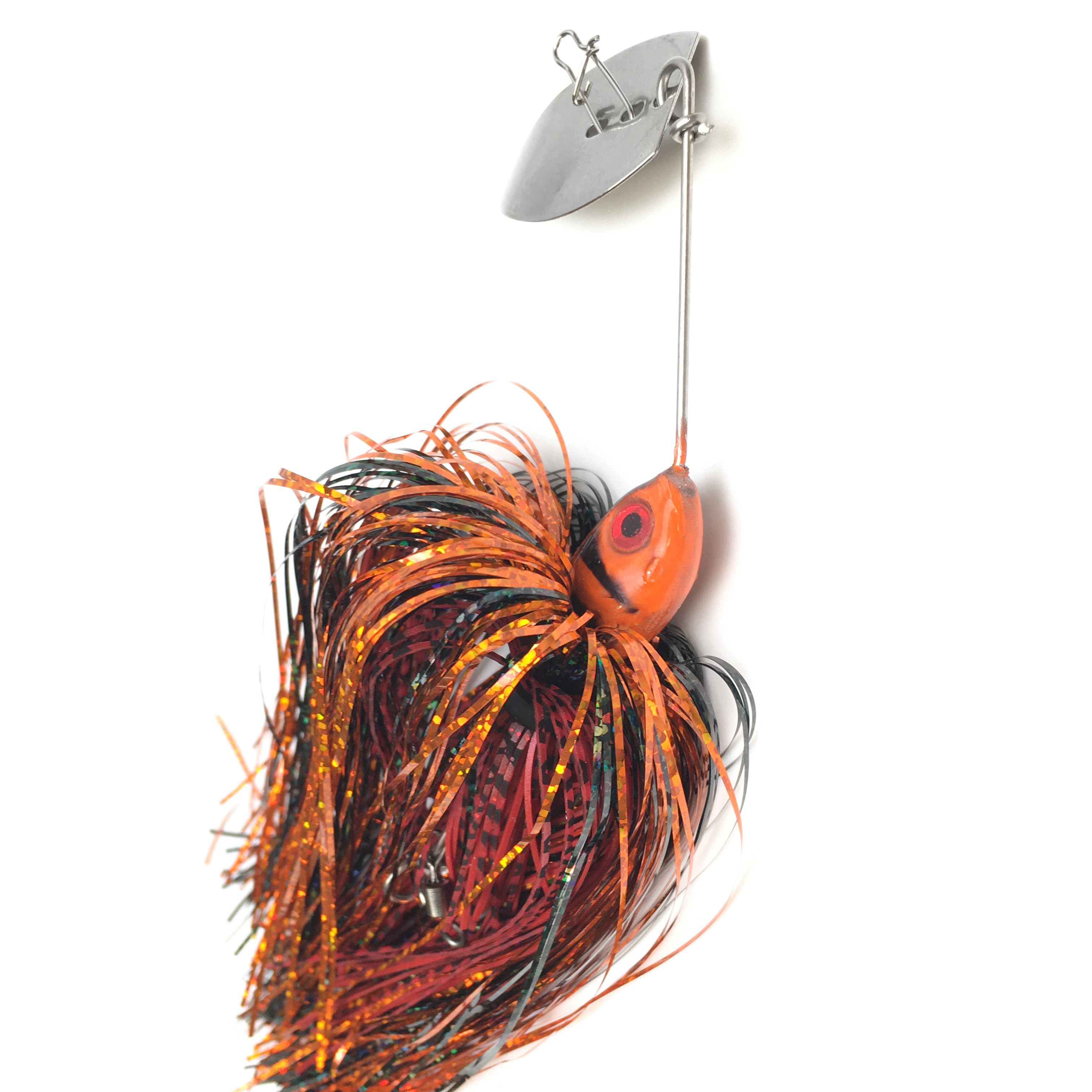 Chatterbait Fin Custom Jigs Pike Chatter Flash col. Orange Tiger