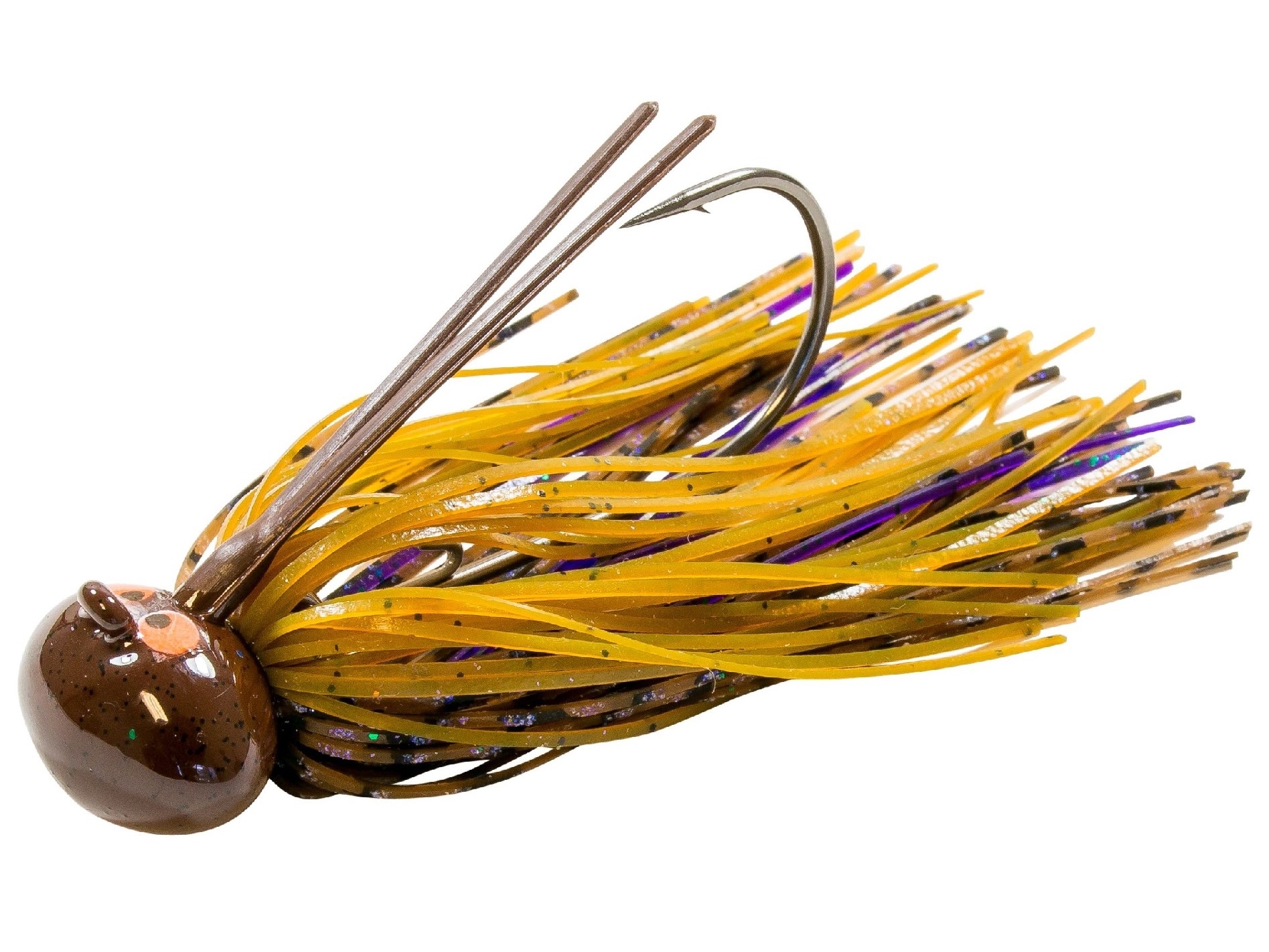 Rubber Jig Z-Man Crosseyez Football Jig 1/2 oz col. 04 Pumpkin Jelly