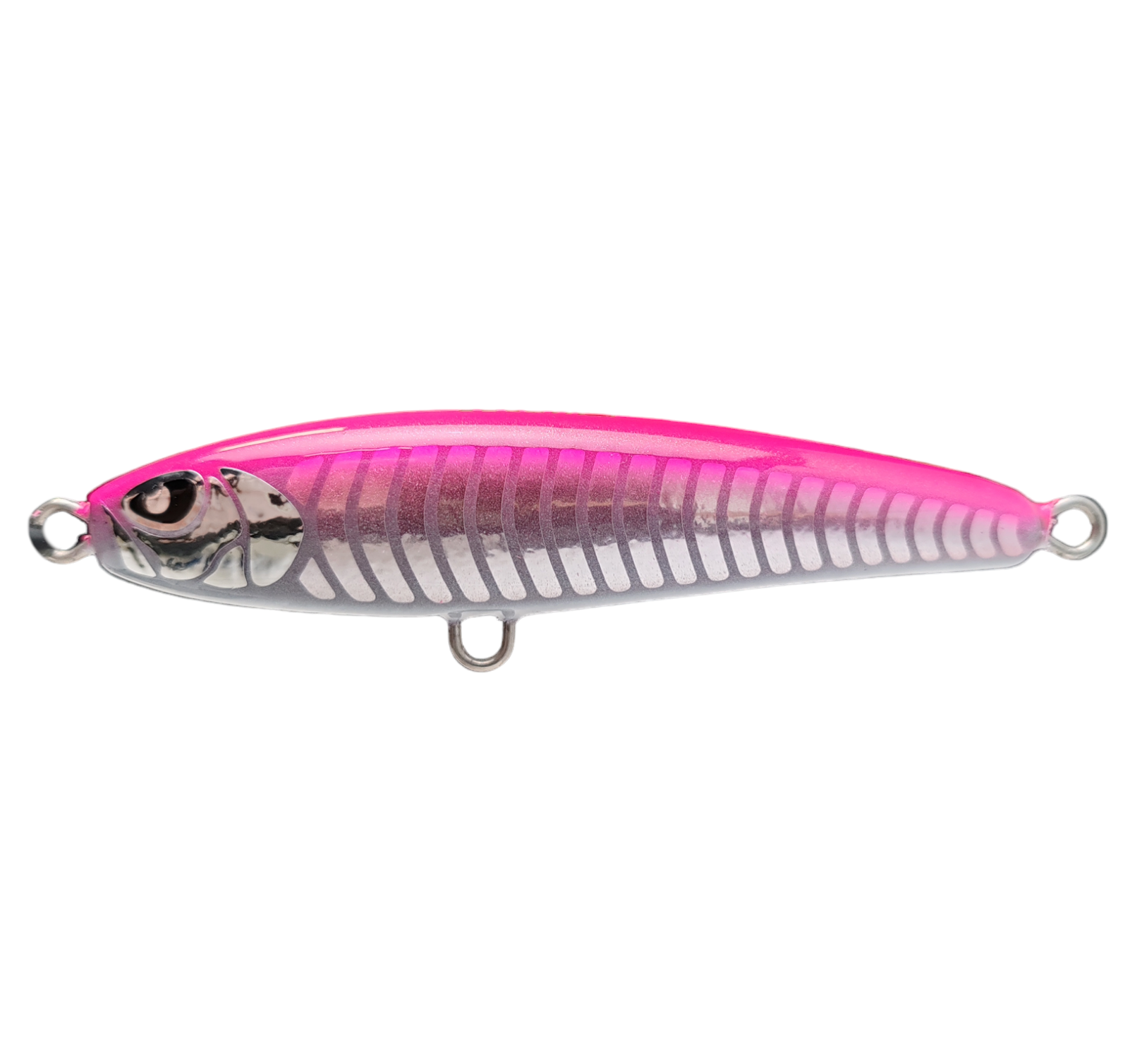 Stickbait BFS Lure MV110 S SSFS col. 02 Pink Silver Stripe Scale