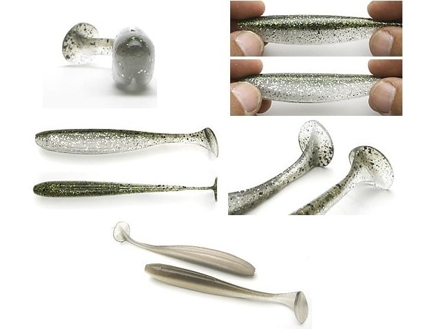 Soft Shad Keitech Easy Shiner 4.5”