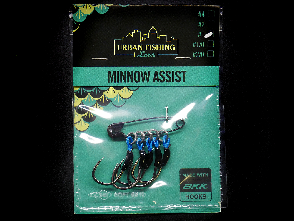 Ami Urban Fishing Minnow Assist Hook