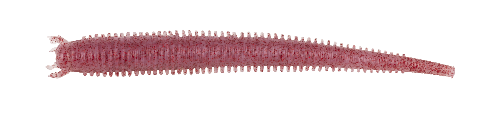 Verme Berkley Gulp Saltwater Fat Sandworm 4" col. Clear Red Fleck