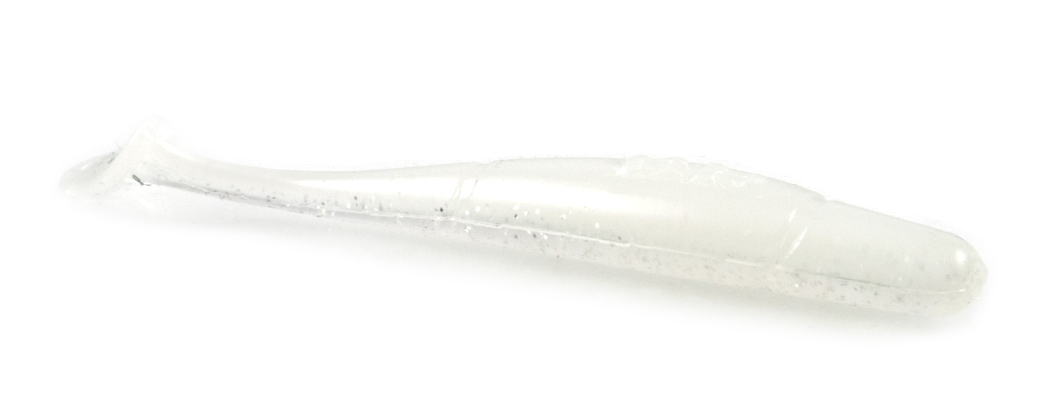 Soft Bait Black Flagg Slikk Shadd 3.75" Col. BF001 White Shad Soft Bait Black Flagg Slikk Shadd 3.75" Col. BF001 White Shad
