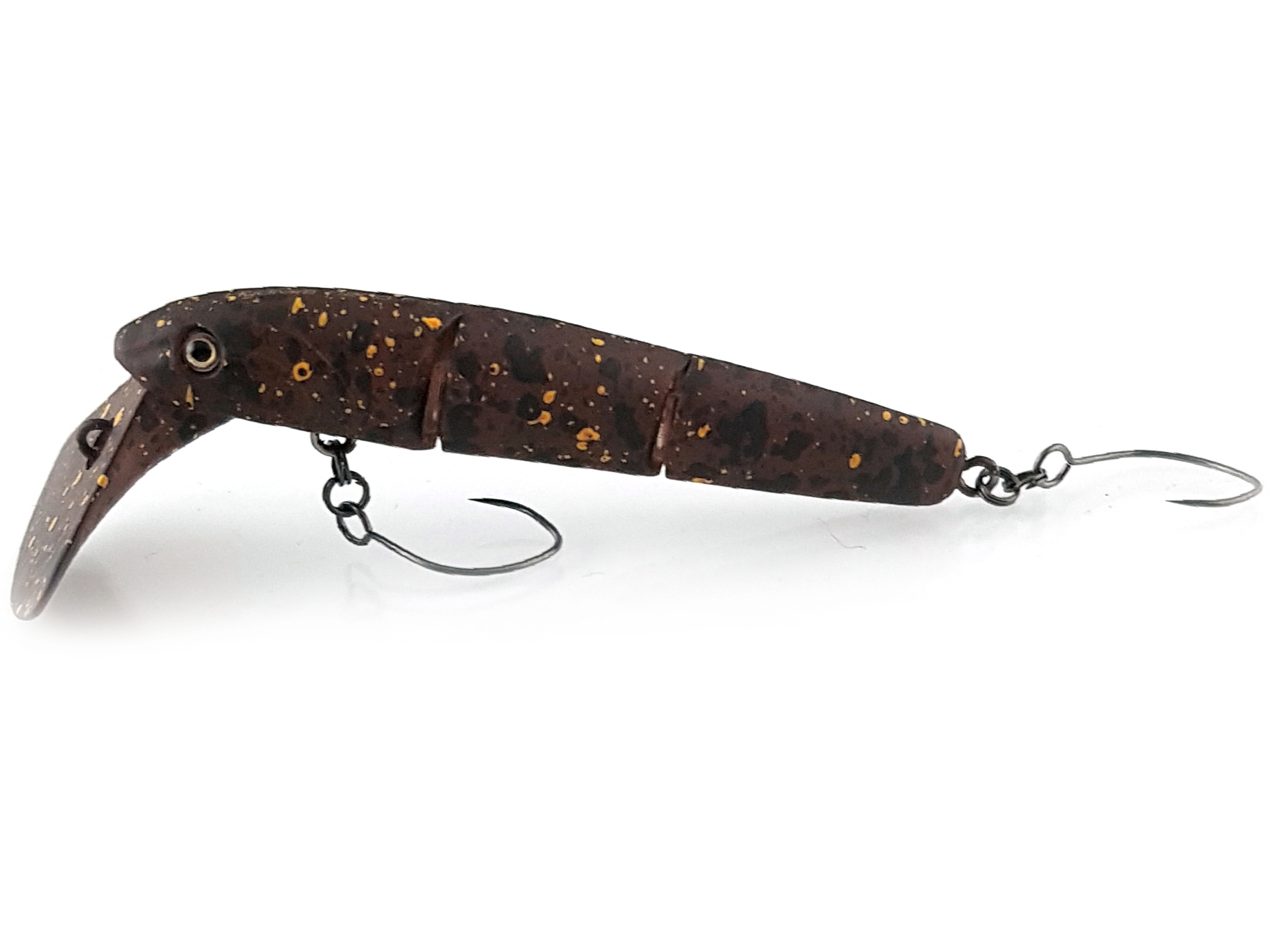 Jointed Minnow Valkein Hydram F Nano col. IT19-18 - Brown Orange