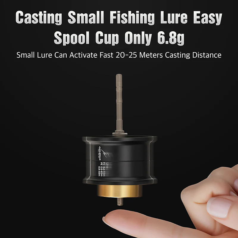 Bobina Gomexus Aluminum Spool Daiwa Tatula TW 80 Casting Baitfinesse
