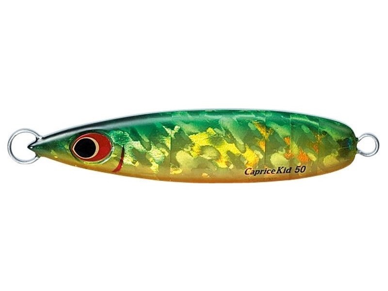 Metal Jig Caprice Kid 75 g col. CP04 Gold Green