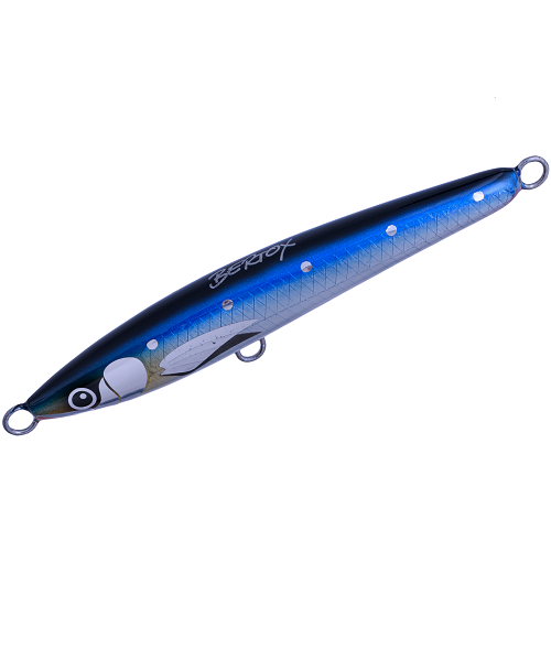 Stickbait Bertox HD 18 cm 75 gr sink col. Foil Blue Sardine