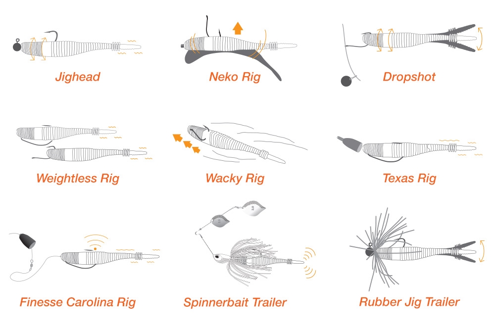 Softbait Duo Realis V-Tail Shad 4"