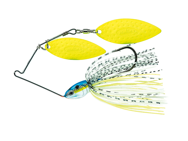 Spinnerbait Molix Lover Titanium 1/2 oz col. 22 Neon Charmer Spinnerbait Molix Lover Titanium 1/2 oz col. 22 Neon Charmer