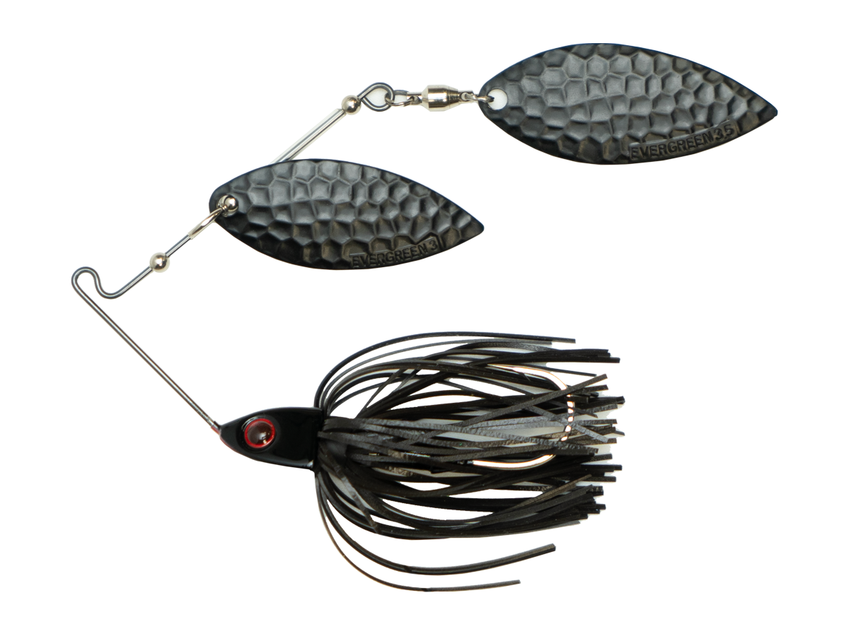 Spinnerbait Evergreen Delta Force Titanio DW 3/8 oz (10 g) col.108