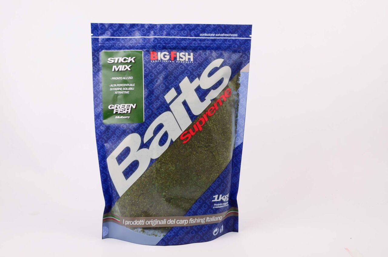 Stick Mix Big Fish Green Fish Original Mulberry 1 kg