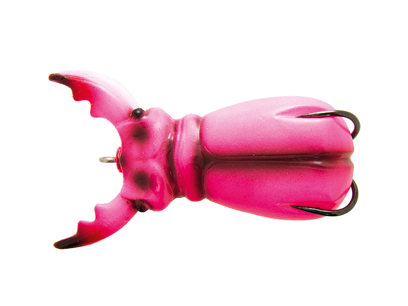 Topwater Hybrid Baits Supernato Beetle 5/8 oz col. Pink Beetle