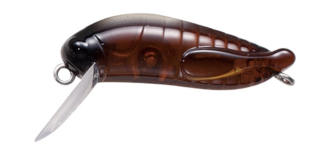 Area Crank Tackle House Elfin Mini Grasshopper 33 SP col. 2 A Brown