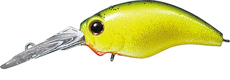 Medium Crankbait Evergreen Wild Hunch col. 86 Lime Chart Dazzler