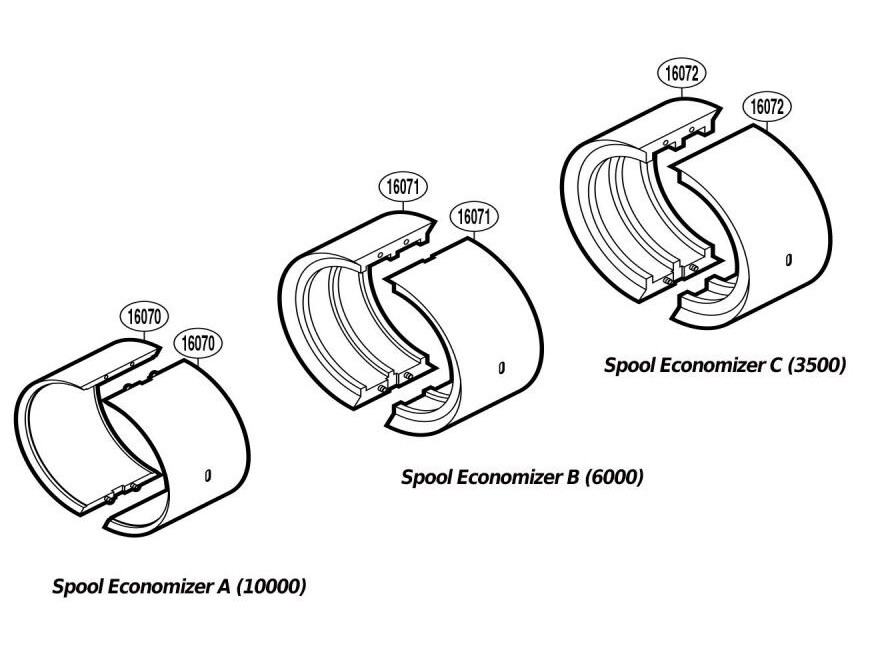 Riduttore Shimano Spool Economizer