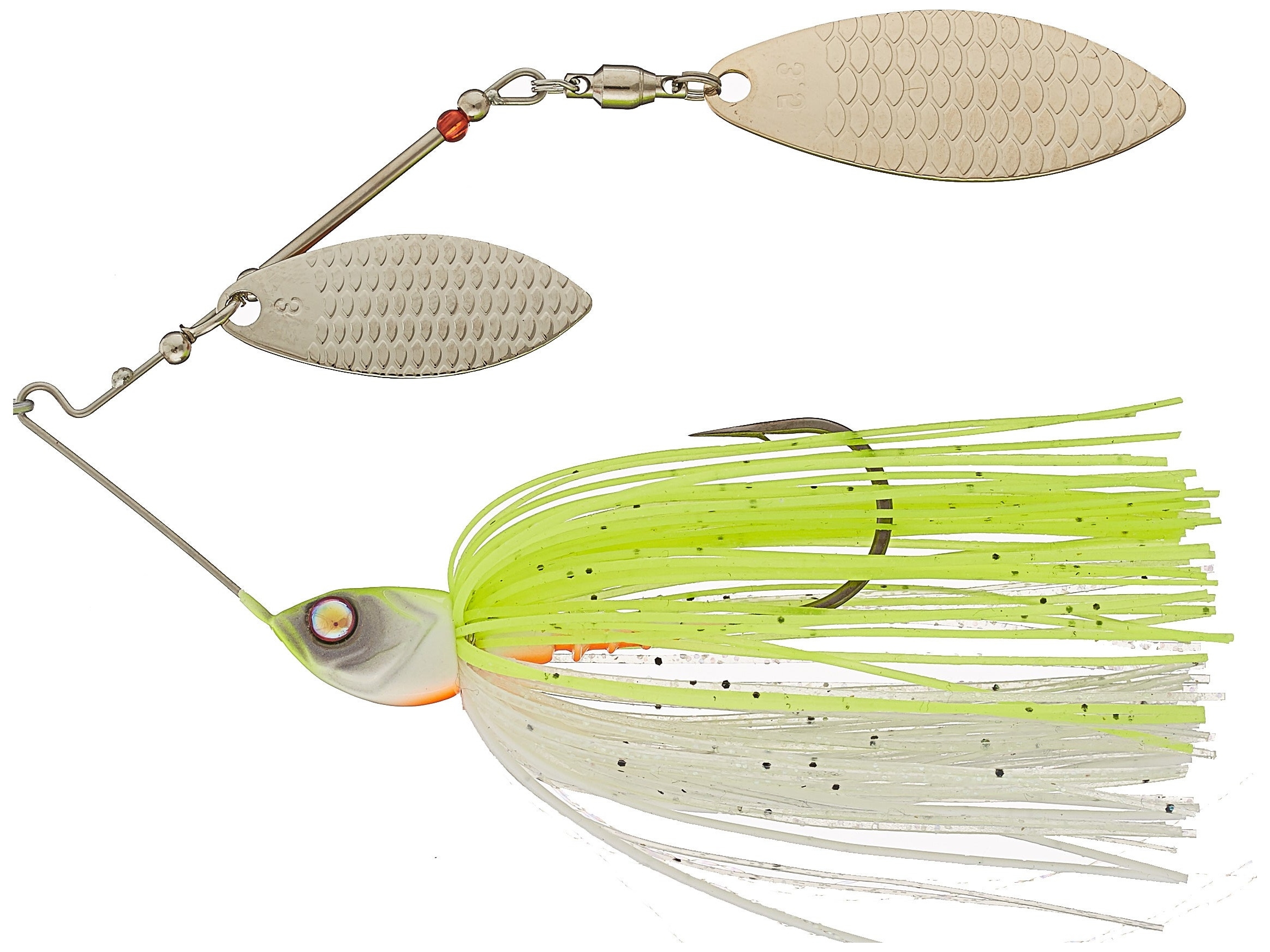 Spinnerbait Damiki TOT Type I 3/4 oz (21 g) Col. 021 Amazing Chart Spinnerbait Damiki TOT Type I 3/4 oz (21 g) Col. 021 Amazing Chart