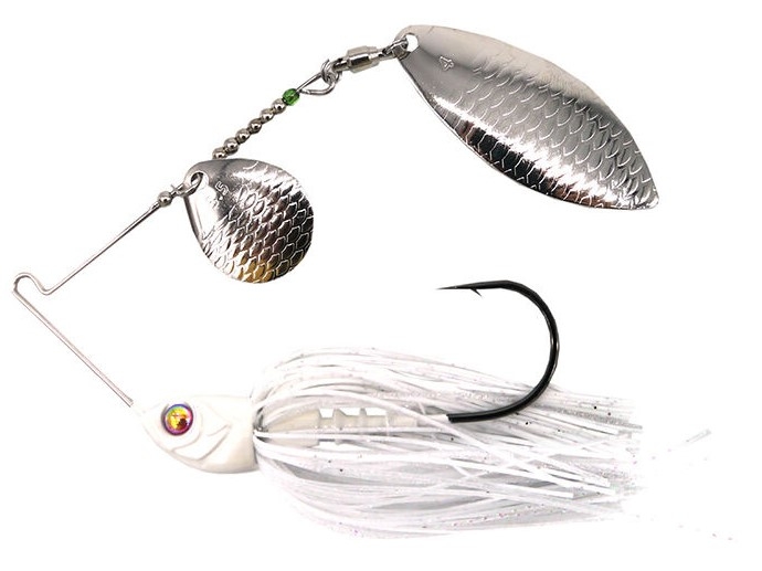 Spinnerbait Damiki TOT Type II Tandem 1/2 oz (14 g) col. 029 Prl Wht