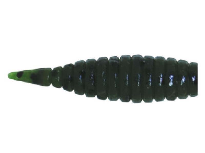 Worm Damiki Pen II 4” col. 306 Original Green Pumpkin