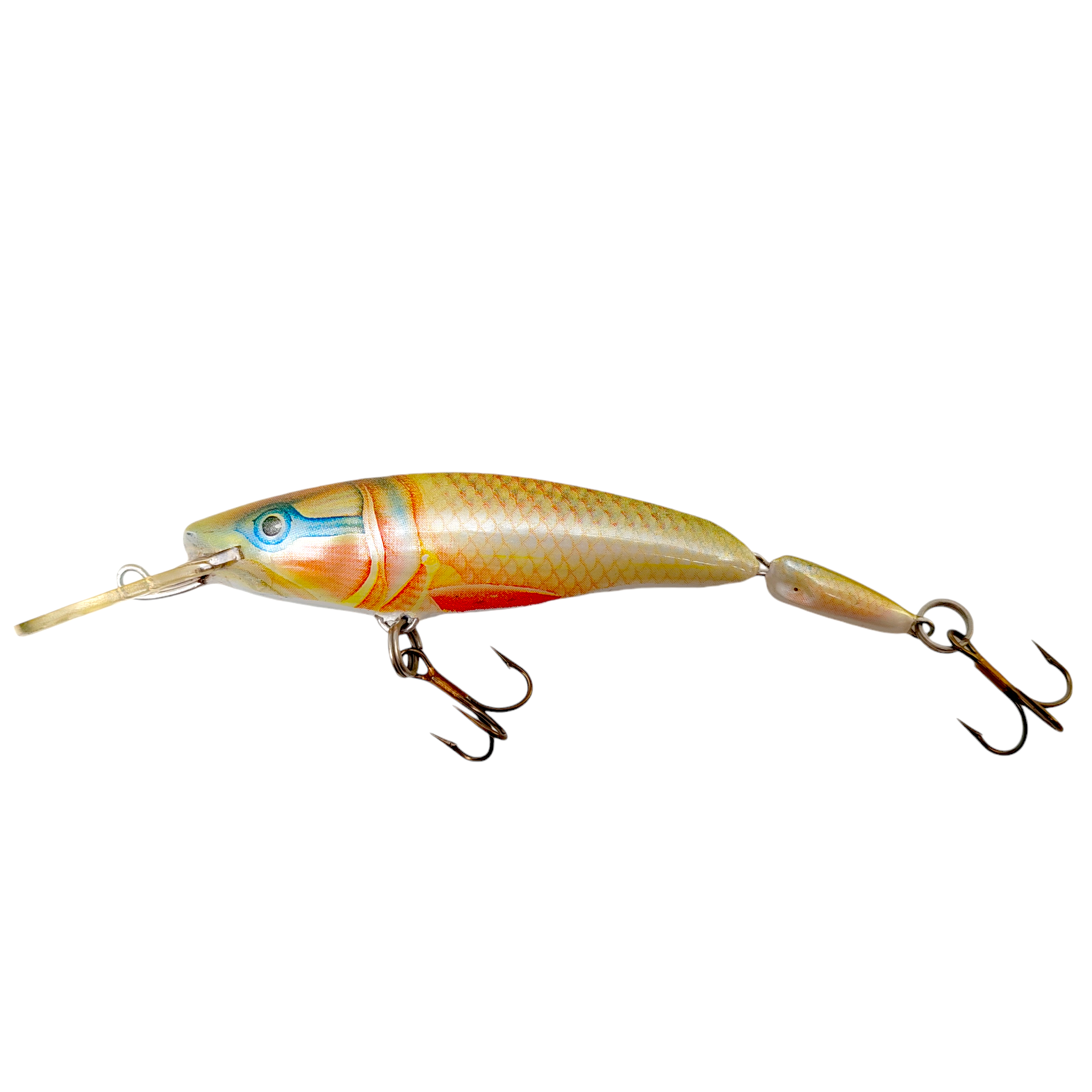 Minnow Ugly Duckling Original Wobbler Jointed 7 cm 6g Float col. DOR Minnow Ugly Duckling Original Wobbler Jointed 7 cm 6g Float col. DOR