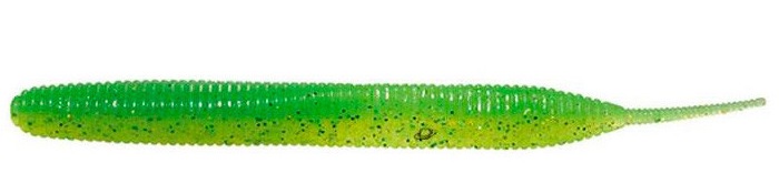 Pintail Stick Worm Keitech Sexy Impact 2.8” col. K424 Lime Chartreus