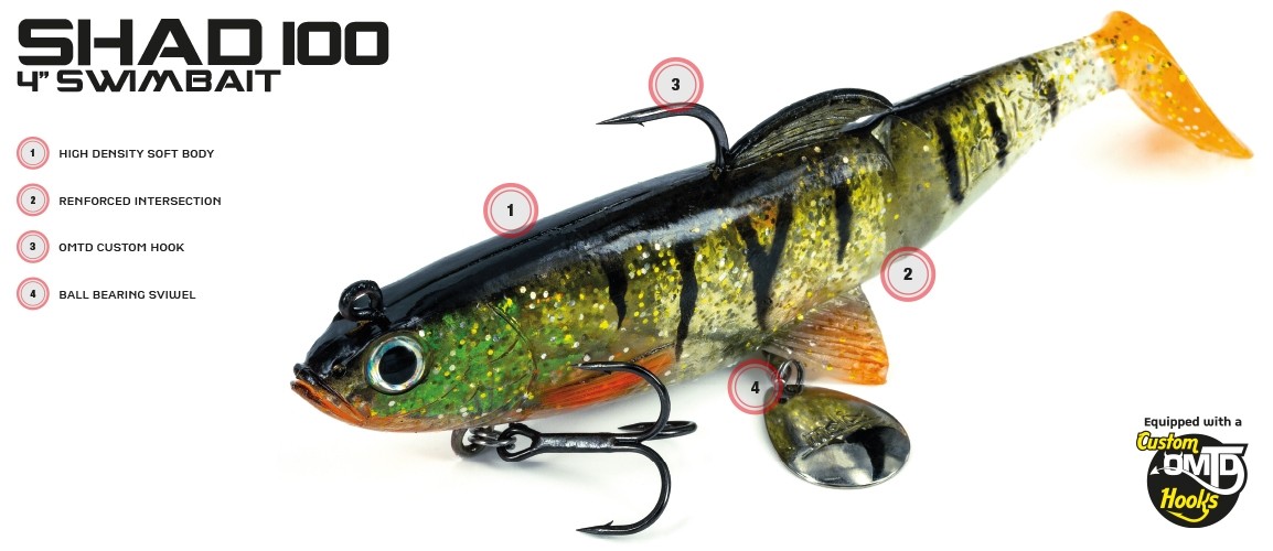 Swimbait Molix Shad 100