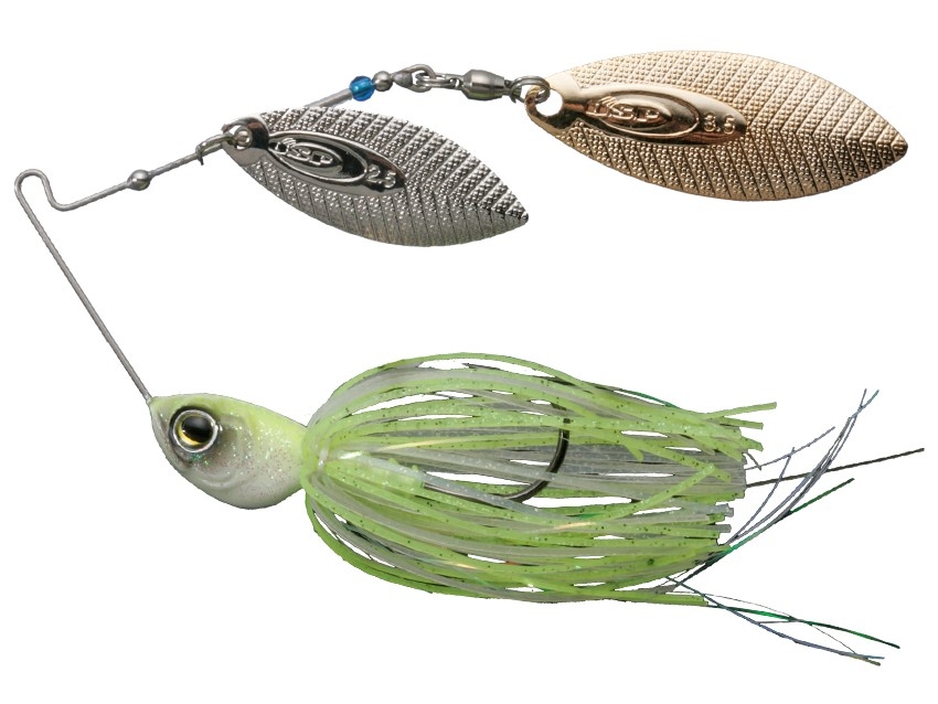 Spinnerbait OSP High Pitcher 3/8 DW col. St21 Spark White Chart Spinnerbait OSP High Pitcher 3/8 DW col. St21 Spark White Chart