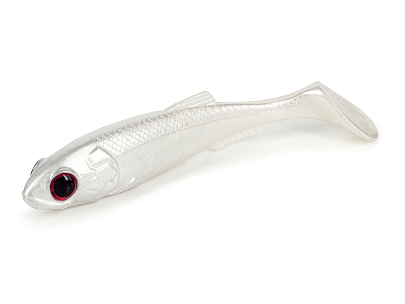 Artificiale Molix Real Thing Shad 4.5" col. 92 Pearl White