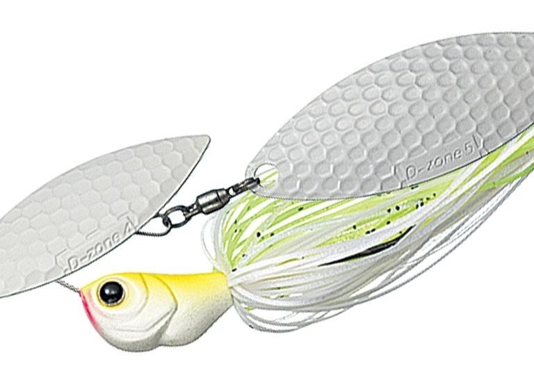 Spinnerbait Evergreen D-Zone 3/8 oz DW col. White Chart