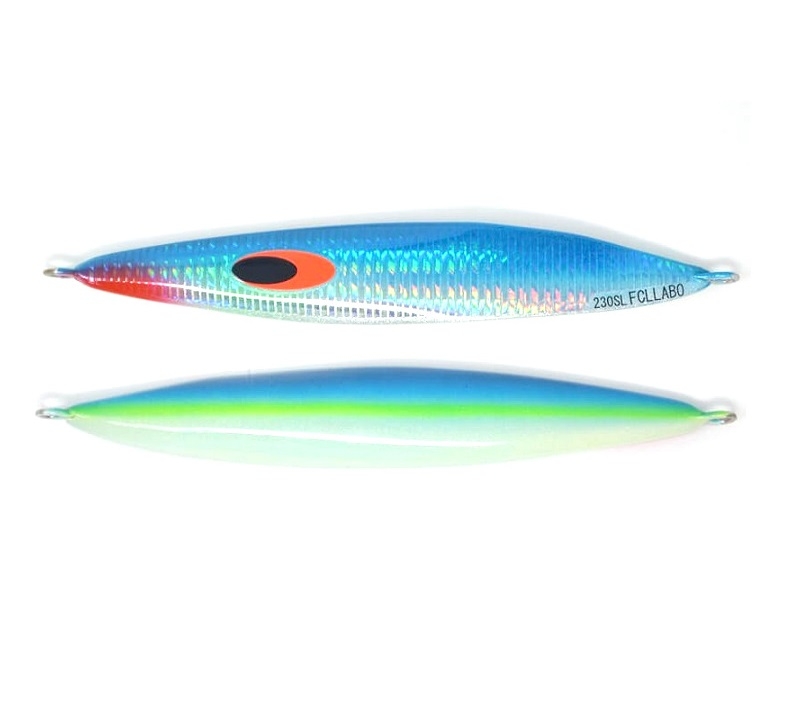 Metaljig FCL LABO SL 180 gr Col Yello Line blue ( back Glow)