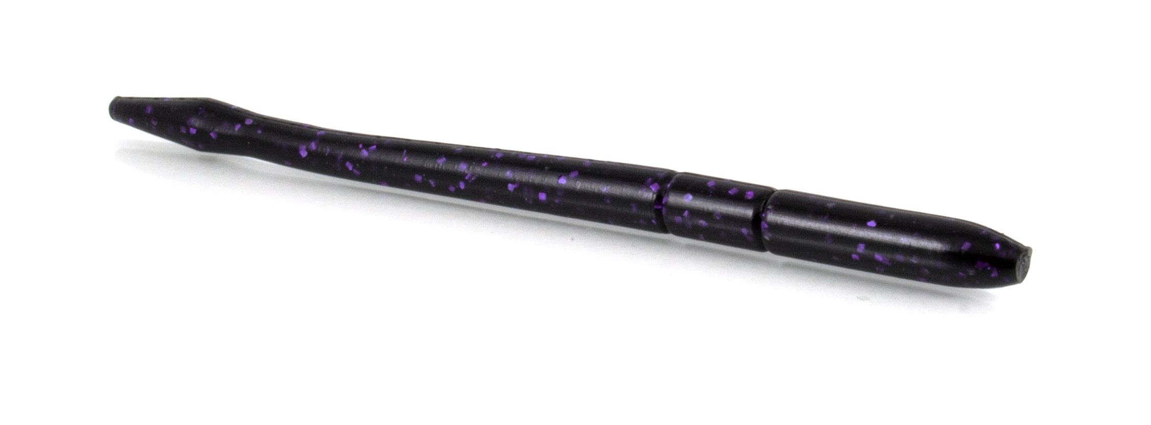 Softbait Black Flagg FNSS Worm M 5.95" col. #045F Black Purple Flk