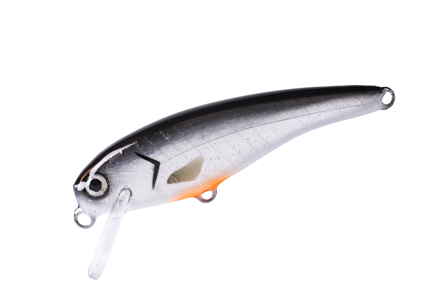 MINNOW SKUNK WORKS MARBLE TROUBLE 115mm BLACK BACK SHAD AMO SINGOLO