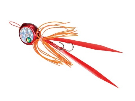 Tai Kabura Shimano Flat Baku Baku 80 gr Col. 003 Red Tai Kabura Shimano Flat Baku Baku 80 gr Col. 003 Red
