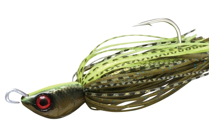 Chatterbait Jackall Break Blade 3/8 oz col. Greenpumpkin Chart