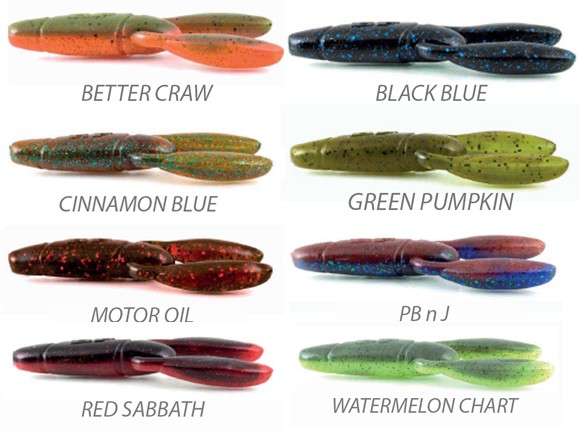 Gambero Damiki/Black Flagg Slikk AIR Craw 3.25