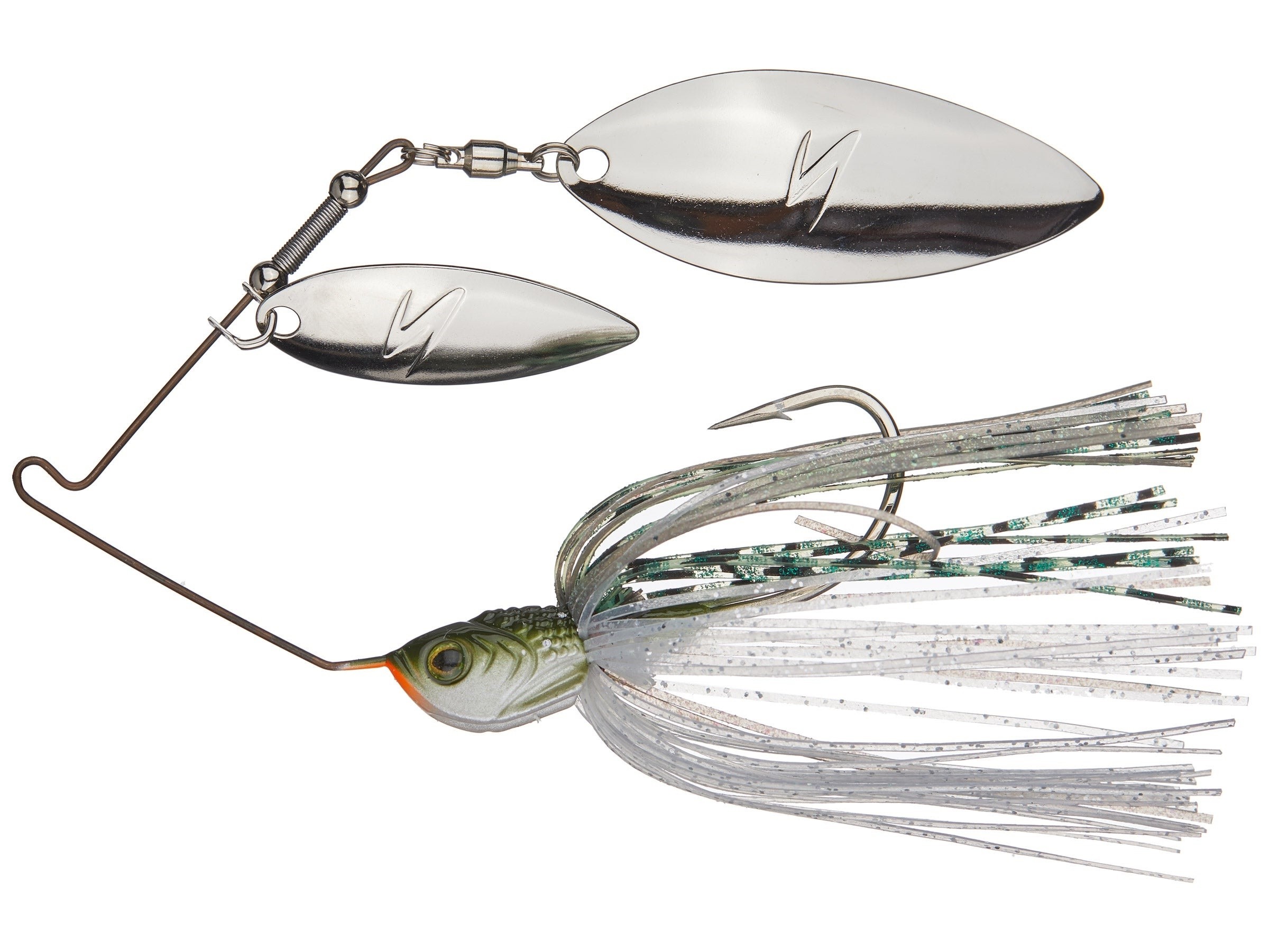 Spinnerbait Z-Man Slingbladez Power Finesse DW 3/8 oz col. 03 GrBkSh Spinnerbait Z-Man Slingbladez Power Finesse DW 3/8 oz col. 03 GrBkSh