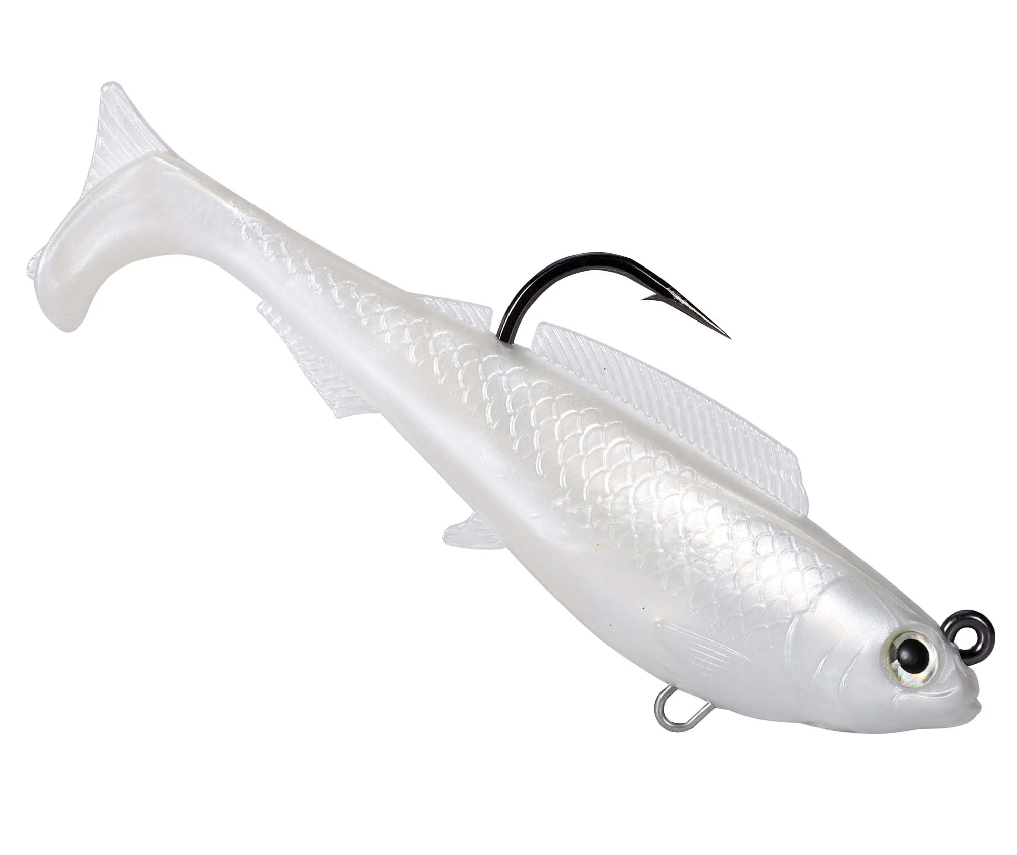 Swimbait Premontata Z-Man Herculez Swimbait 3" col. 84 Pearl Swimbait Premontata Z-Man Herculez Swimbait 3" col. 84 Pearl