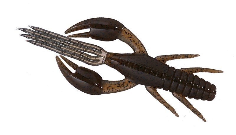 Gambero OSP Dolive Craw 4" col. col. W004 Green Pumpkin Pepper