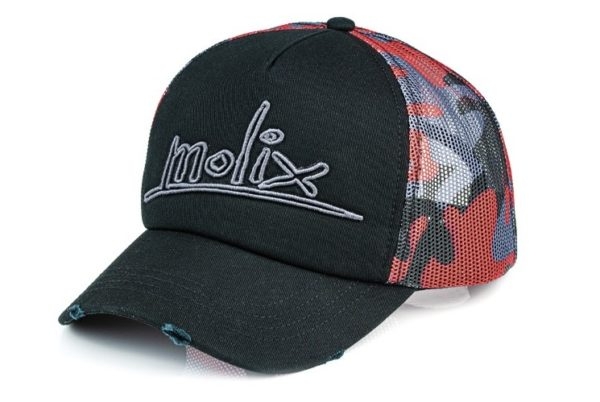 Cappello Molix Destroyed Hat 2.0 Col. Black/Red
