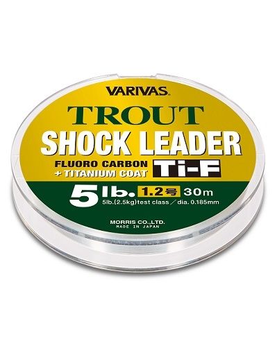 Filo Varivas Trout Shock Leader Ti-Fluoro Carbon 30mt 2lb 0,117mm