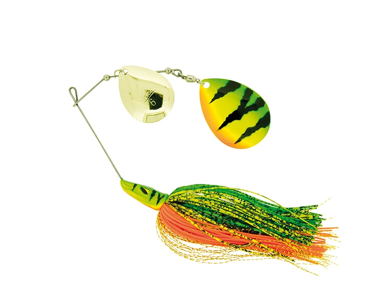 Pike Spinnerbait 1 oz Double Colorado