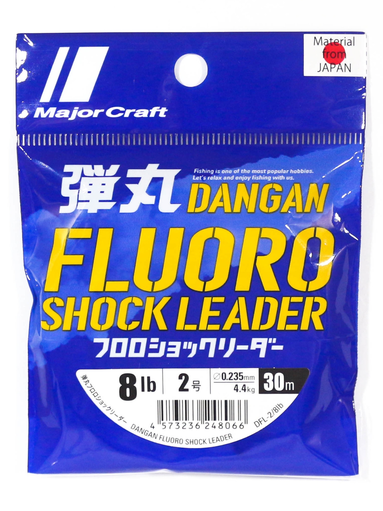 Filo Major Craft Dangan Fluoro Shock Leader 0,285mm 12 Lb 30 Mt.